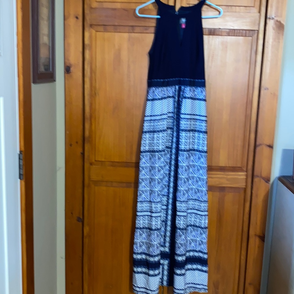 Women’s Blue/White Vince Camaro Maxi Dress